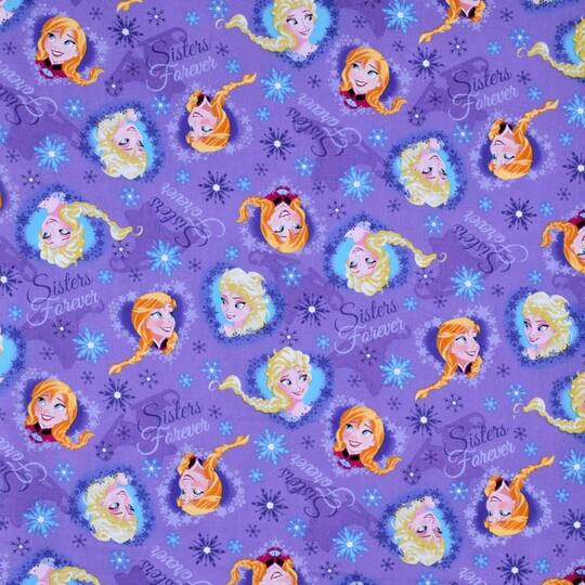 Disney Frozen Sisters Ice Skating Heart Framed
